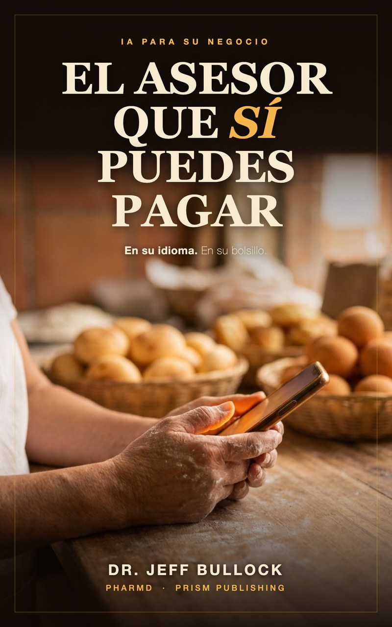 Portada de El Asesor que Sí Puedes Pagar, del Dr. Jeff Bullock, PharmD